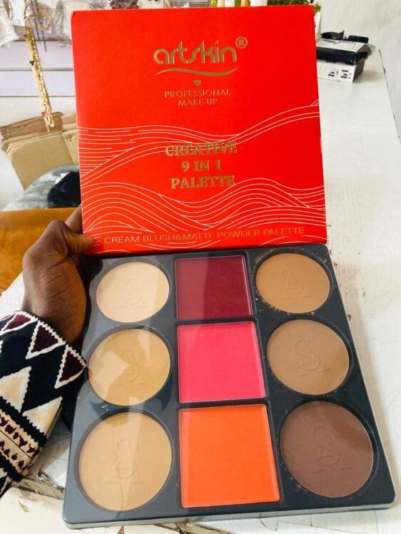 ARTSKIN CREATIVE 9IN1 POWDER PALETTE